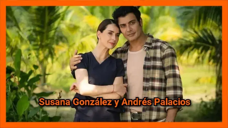 Susana González y Andrés Palacios en escena romántica de Mi Verdad Oculta